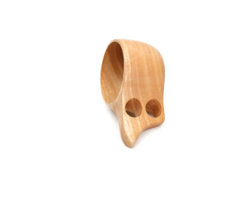 Portable Wooden Coffee Mug – Creative Wood-Grain Drinking Cup