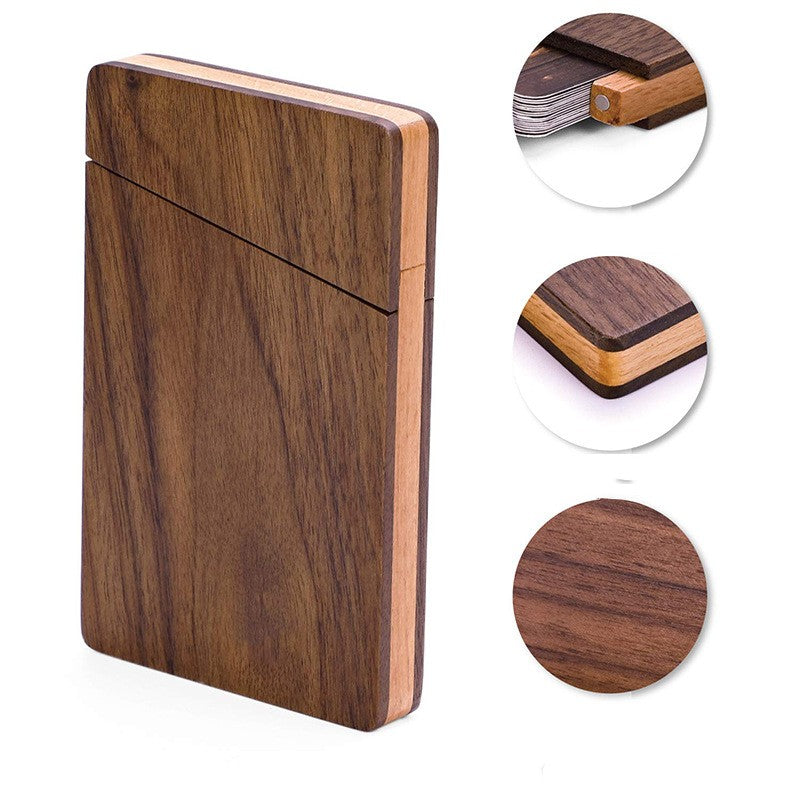 Solid Wood Card Holder