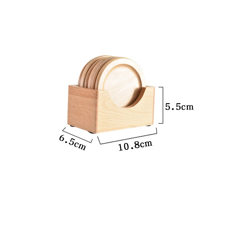 Handcrafted Japanese Walnut Tea Coaster for Kung Fu Tea Sets