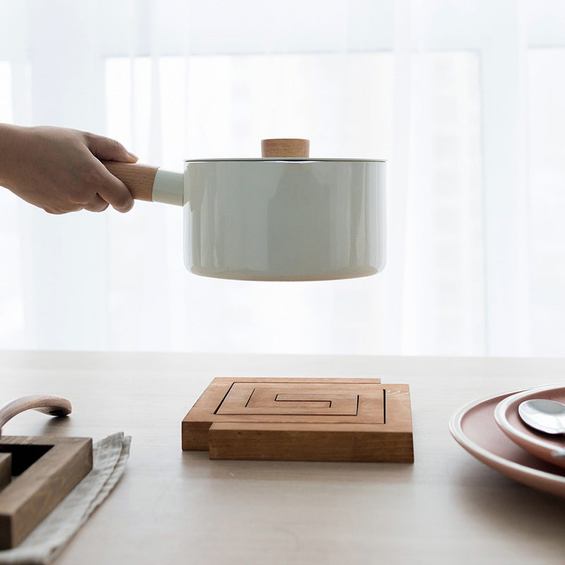 Handcrafted Bamboo Sofa Tray-Small Space Living Essential