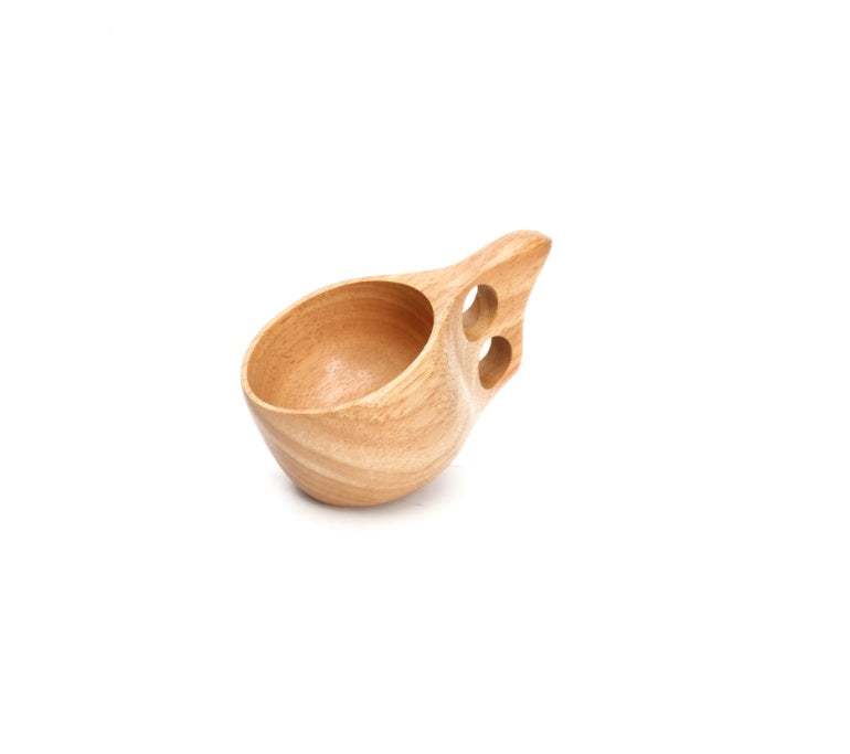 Portable Wooden Coffee Mug – Creative Wood-Grain Drinking Cup