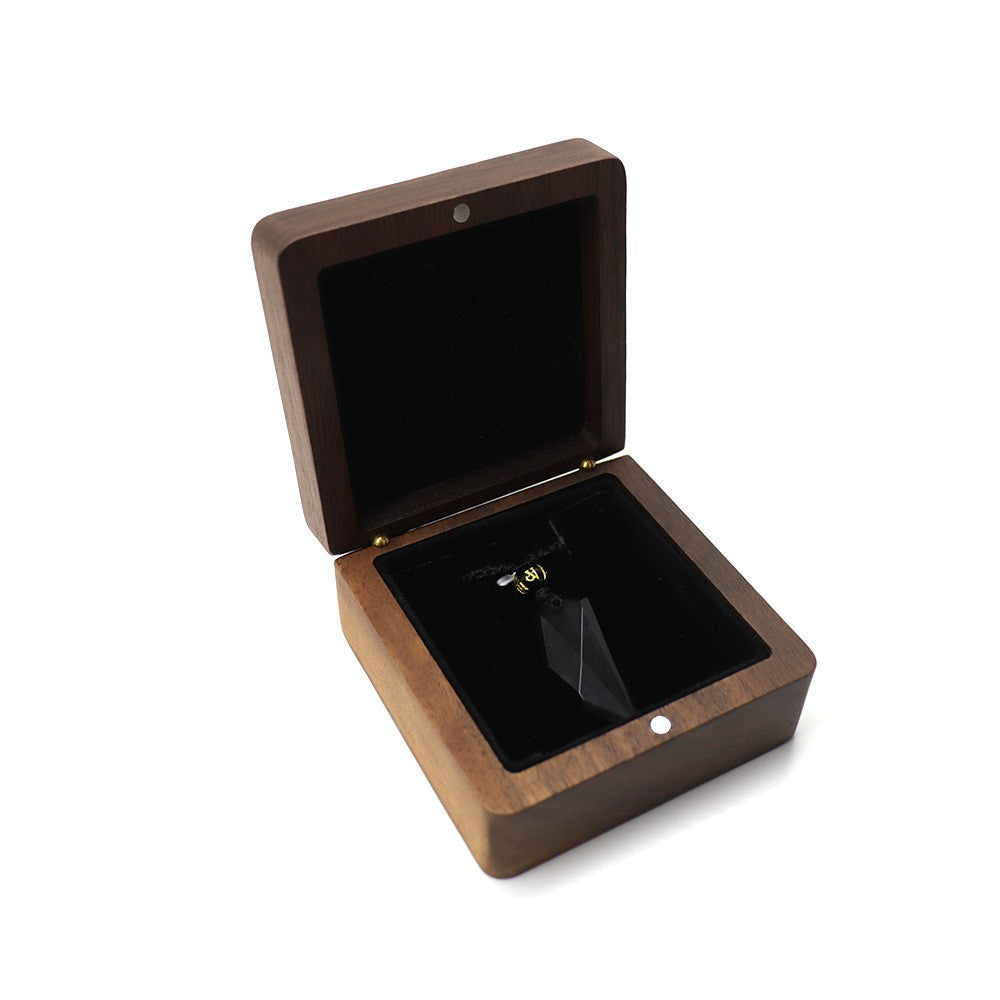 Walnut Retro Storage Box