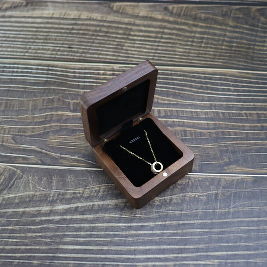 Walnut Retro Storage Box