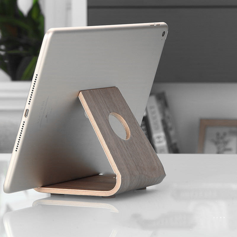 Wood Desktop Stand for Phone & Tablet